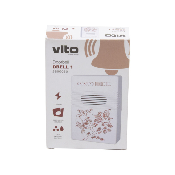 Звонок VT/DBELL-1/220V/DOORBELL 5800030