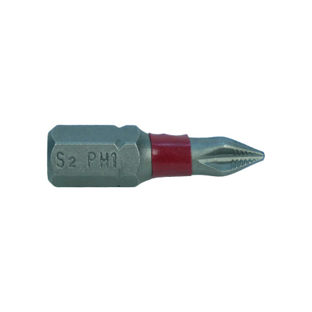 Биты PH1x25мм, сталь S2, 10шт, БОЕКОМПЛЕКТ BPH1-25-10