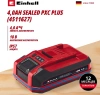 Аккумулятор Einhell 18V 4,0Ah SEALED PXC Plus (4511627)