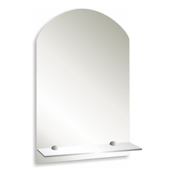 Зеркало Континент "Лидия" (500x585) с полкой арт.В099