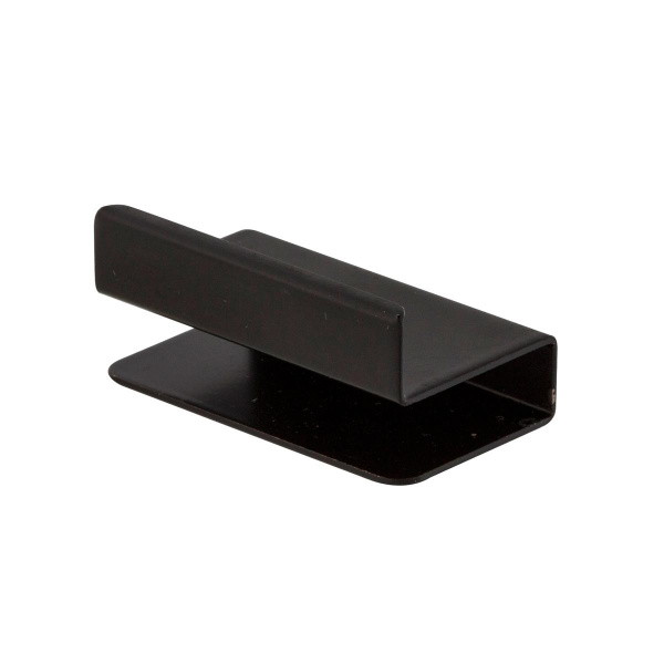 Ручки для стеклянныx дверей (черный 2 шт)