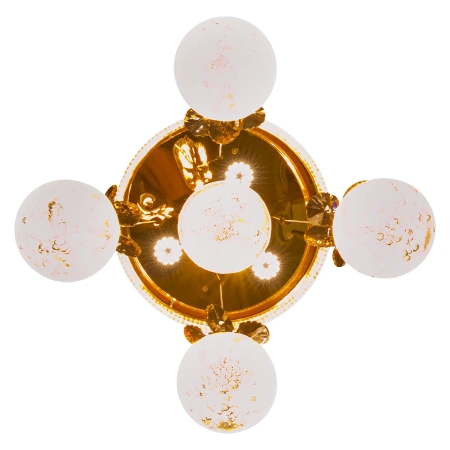 Люстра LED 5821-5 60Вт  - 450мм Золото