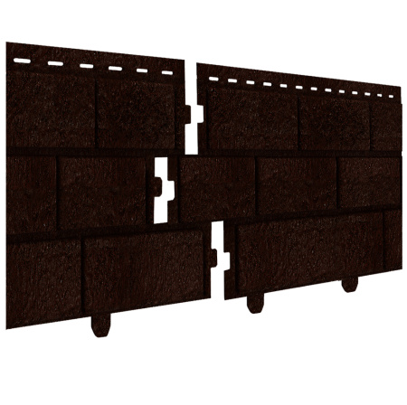 Внутренний угол ( ПВХ).0230.Н. "Стоун-Хаус", кирпич коричневый