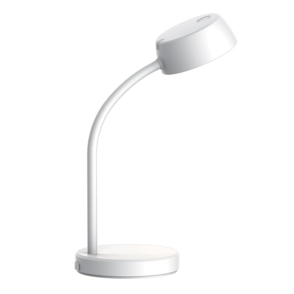 Св-к Gauss LED настольный Qplus GTL601 8W 600lm 4000K 170-265V белый диммируемый GT6011