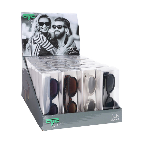 Очки солнцезащитные 4 цвета в ассорт. 255000170 К