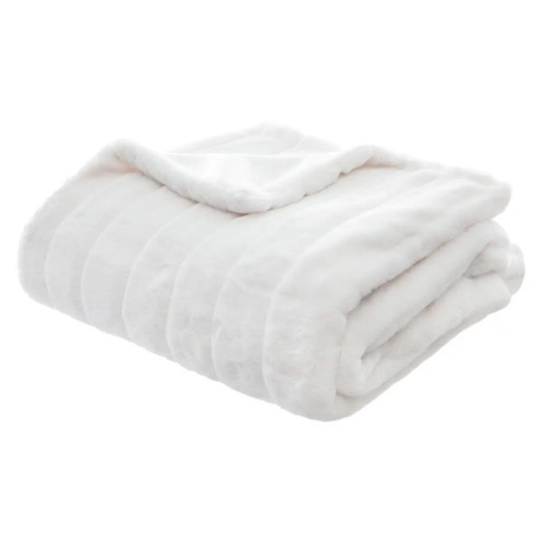 Плед Atmosphera 120х160 см мех белый 146230Z