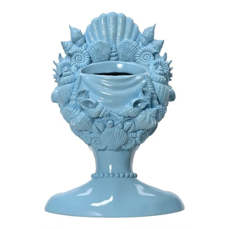 Ваза-кашпо интерьерная Holiday Breeze 17х12,7х23 см 859568 Kmg