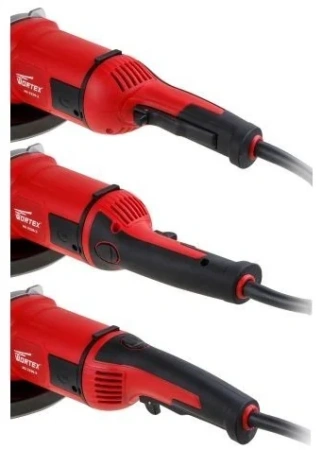 Углошлифмашина двуручная WORTEX AG 2326-2 в кор. 2100 Вт, 230 мм, 6500 об/мин.