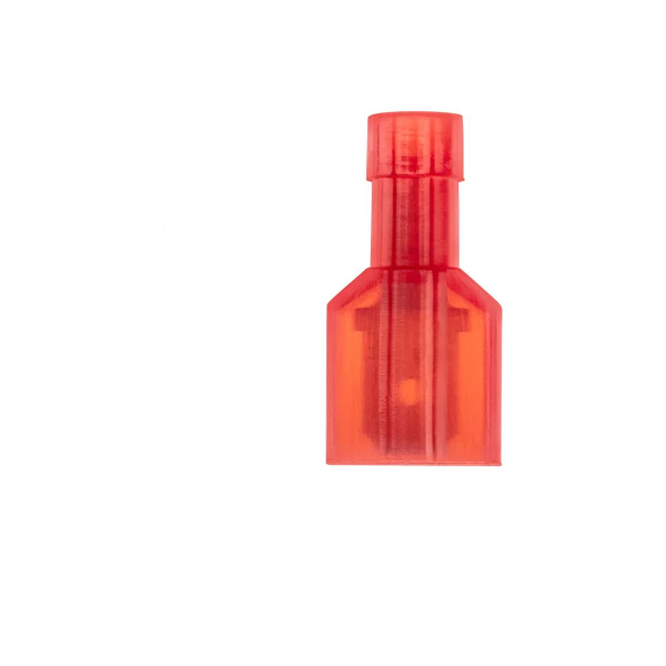 Разъем плоский изолир РпИп 1,5-6,3 сечение проводника 1,5мм² термоусадка красный 10шт. 26492 1 duwi