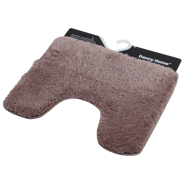 Коврик для туалета 40х50 см DH коричневый RM19-01