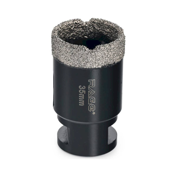 Коронка алмазная для УШМ по керамике 35 мм RAGE by VIRA