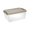 Контейнер для хранения прямоугольный IDEA 8,5л 360х235х150мм Капучино