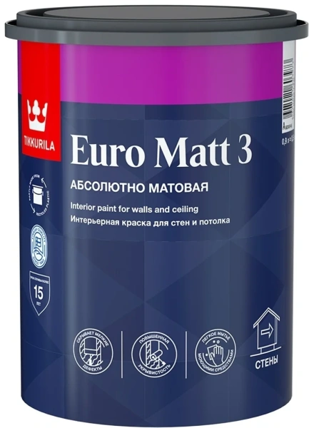 Краска Euro Matt 3 C_New 2,5L