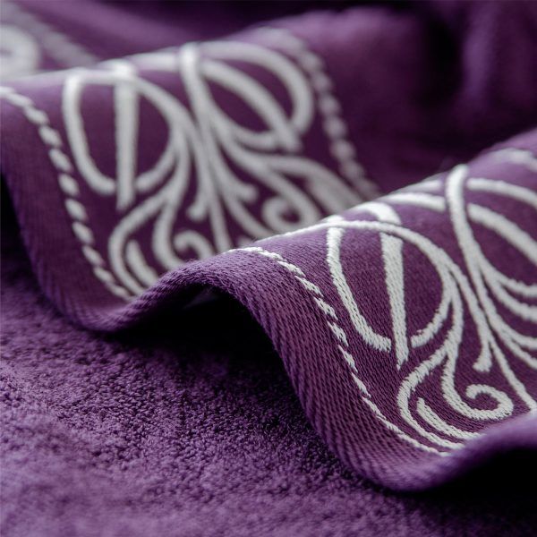 Полотенце Самойловский Текстиль Толедо 33х70 см баклажан