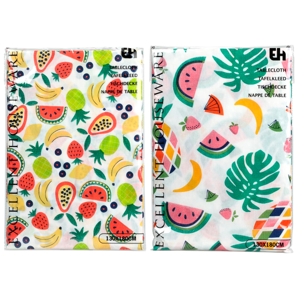 Скатерть одноразовая 130х180 см 2 цвета в ассортименте CY2702700 К