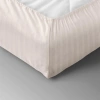 Простыня Verossa Stripe на резинке 200х200х30см борт 30 Antique White 925746