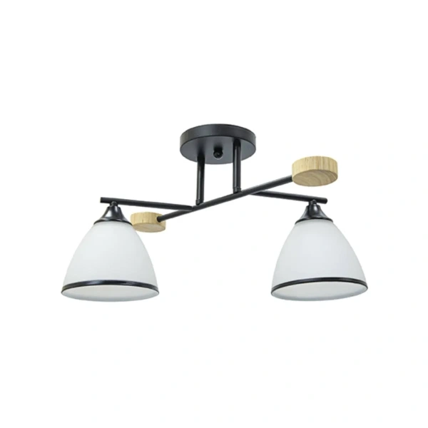 Люстра "Каскад" 121528 черная 2/Е27/60вт К008585