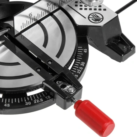 Пила торцовочная WORTEX MS 2516 LO в кор. 1500 Вт, 255 мм, глуб. до 80 мм, шир. до 115 мм, лазер, ар