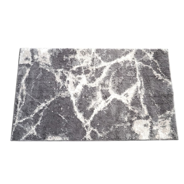 Коврик для ванной комнаты 70х120 см DH Marble серый RM05-01
