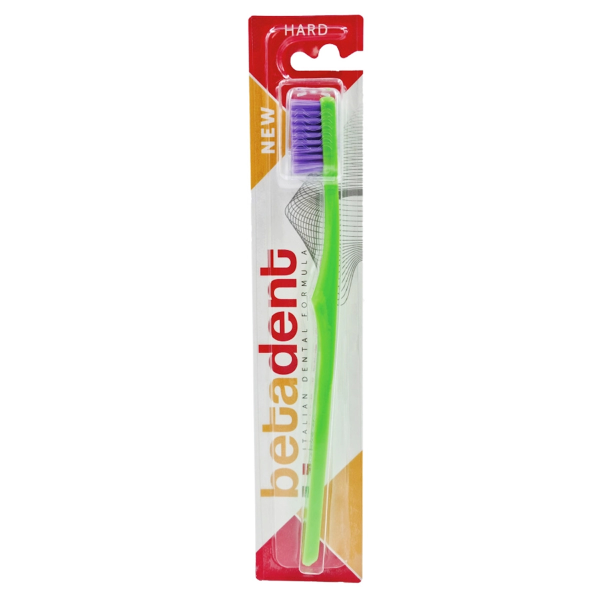 Щетка зубная BETADENT HARD жесткая Италия