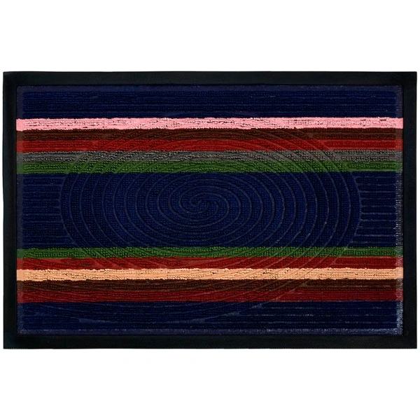 Коврик придверный,"COMFORT"  40*60 см,  синий VORTEX/20