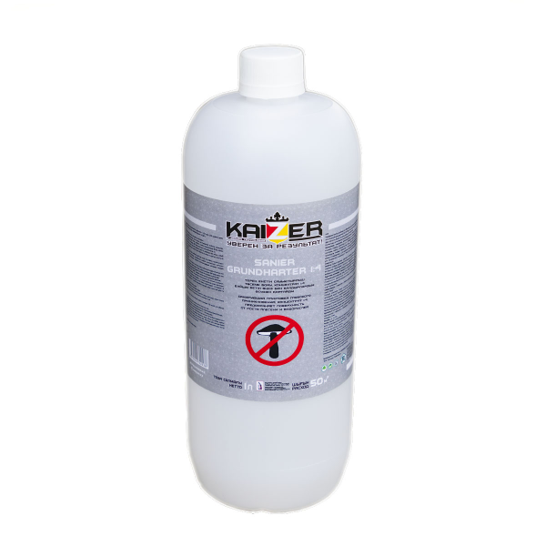 Грунт-концентрат 1:4 санирующий Saniergrundharter 1:4,  1 л Грунт-концентрат 1:4 санирующий Saniergrundharter 1:4,  1 л