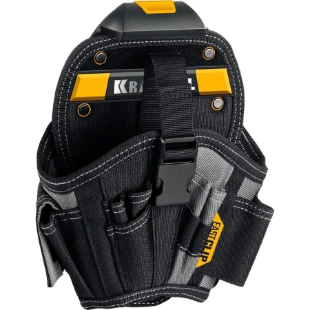 Кобура для шуруповерта KRAFTOOL KH-17 большая, с быстросъёмным креплением, FastClip, 17 карманов и п