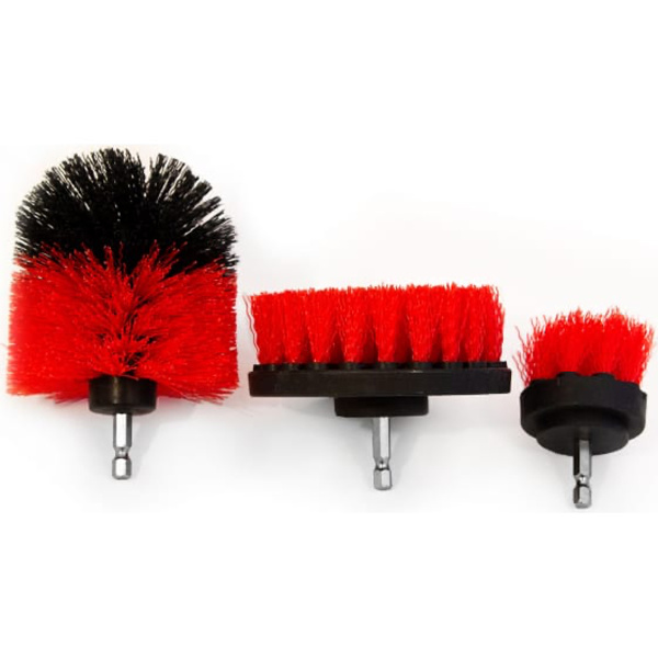 Набор насадок-щеток на дрель 3 шт VIRA