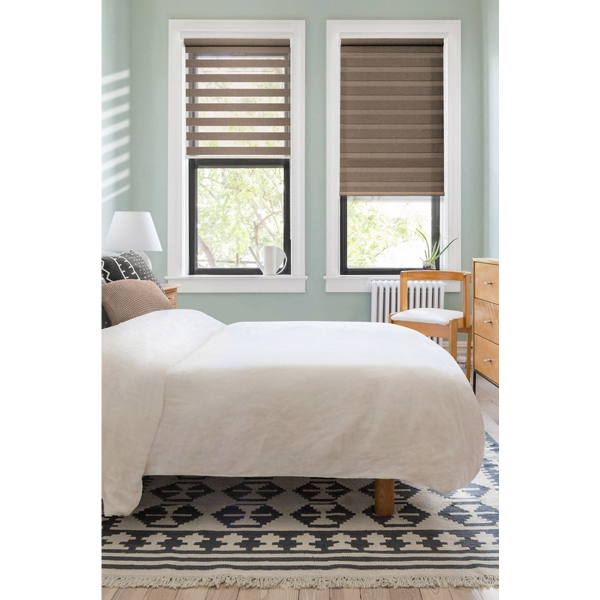 Рулонная штора "День-Ночь" 98х170 см коричневый 400508098