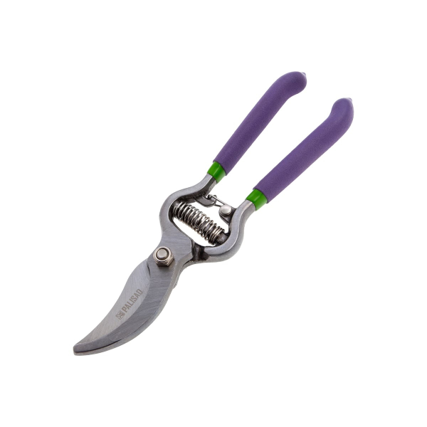 Секатор прямого реза 200 мм, обрезиненные рукоятки// Palisad