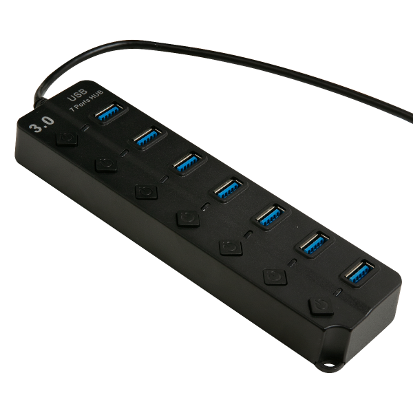 Разветвитель usb-портов ( на 7 портов) с выключателем