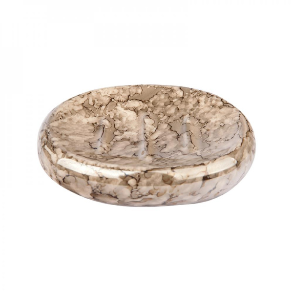 Мыльница керамика Оникс коричневый CE1033B-SD