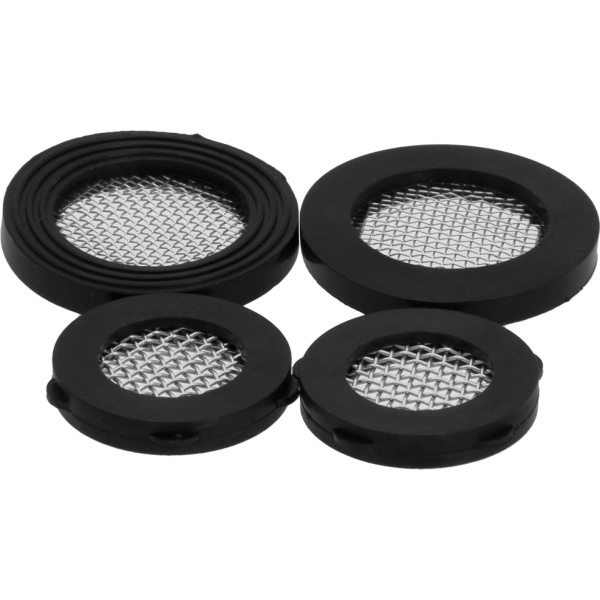 Прокладка для смесителя с сеточкой 1/2" и 3/4" (2 + 2 шт.), MP