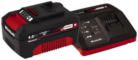 Зарядное устройство в комплекте Einhell 18V 4,0Ah PXC Starter Kit 1 (4512042)