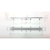 Трап MCH Водоотводящий жёлоб CH650/50H1 650mm - матовый