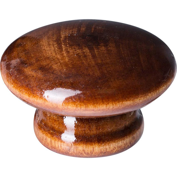 Ручка буков.лак мод.1 (красное дерево/глянцев. 2 шт)