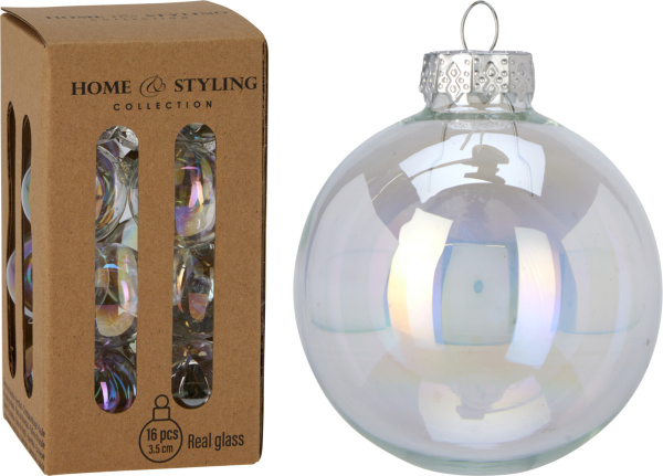 Набор шаров переливающихся 16шт 3,5 см ARB200030 К