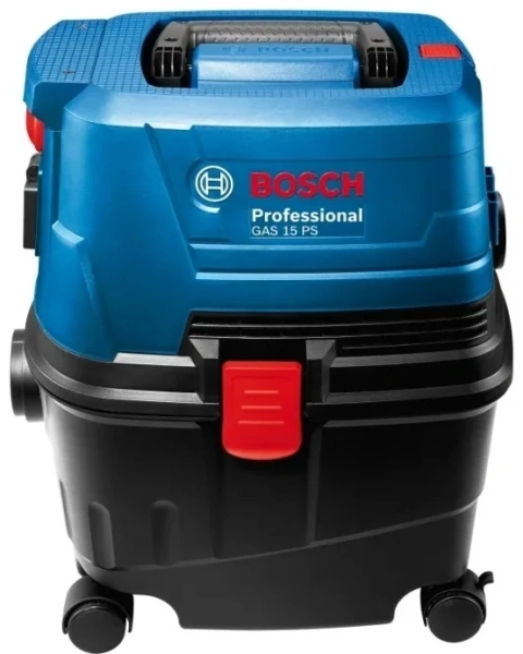 Пылесос BOSCH GAS 15 PS, 1100 Вт, Макс объем - 15. макс поток возд. - 33.