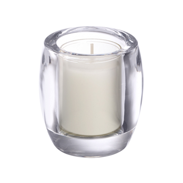 Подсвечник Bolsius для чайной свечи Овал 7,7х7,2 см стекло