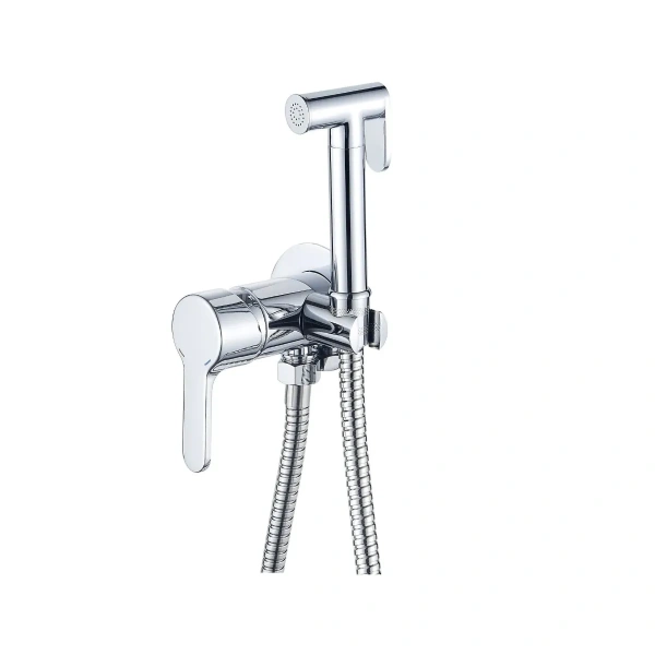 Гигиенический душ со смесителем, встраиваемый, хром ESKO SMH01