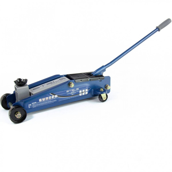 Домкрат гидравлический подкатной, высокий подъем, 3т SUV, 190-535 мм// Stels