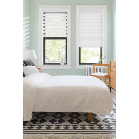 Штора рулонная День-Ночь белый 68х170 см 400501068