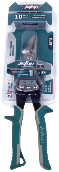 Ножницы по металлу JcTop EV0711, косой срез вправо (PRC)