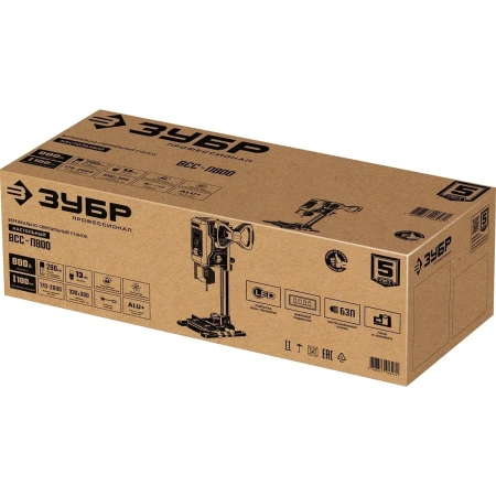 Станок ЗУБР Профессионал вертикально-сверлильный 800 Вт, 13 мм. 2500 об/мин БЗП, настольный