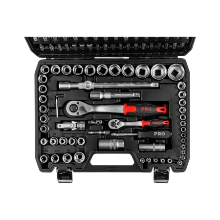 Набор головок и бит 108 пр. 1/4",1/2" PRO STARTUL STUTTGART (PRO-108S), арт.PRO-108S