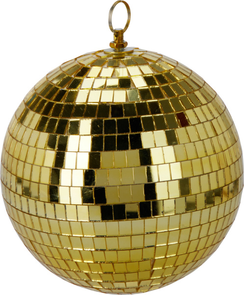 Шар елочный 18 см Зеркальный золото AWT200300 К
