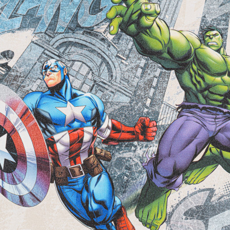 Обои 10908-02 Артекс Герои (10,05*1,06)(6) винил на флизелиновой основе