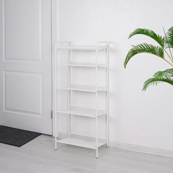 Полка для обуви ЗМИ Женева 15 5 полок, белая