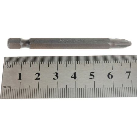 Набор бит  PH2x70, сталь CrMo, 5шт //Сибртех