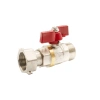 Кран шаровый FADO с накидной гайкой PN40 20 3/4"